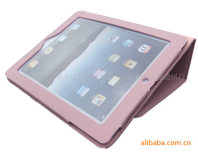 全新iPad荔枝紋粉紅色皮套 深圳市新超越通訊行的精致之選